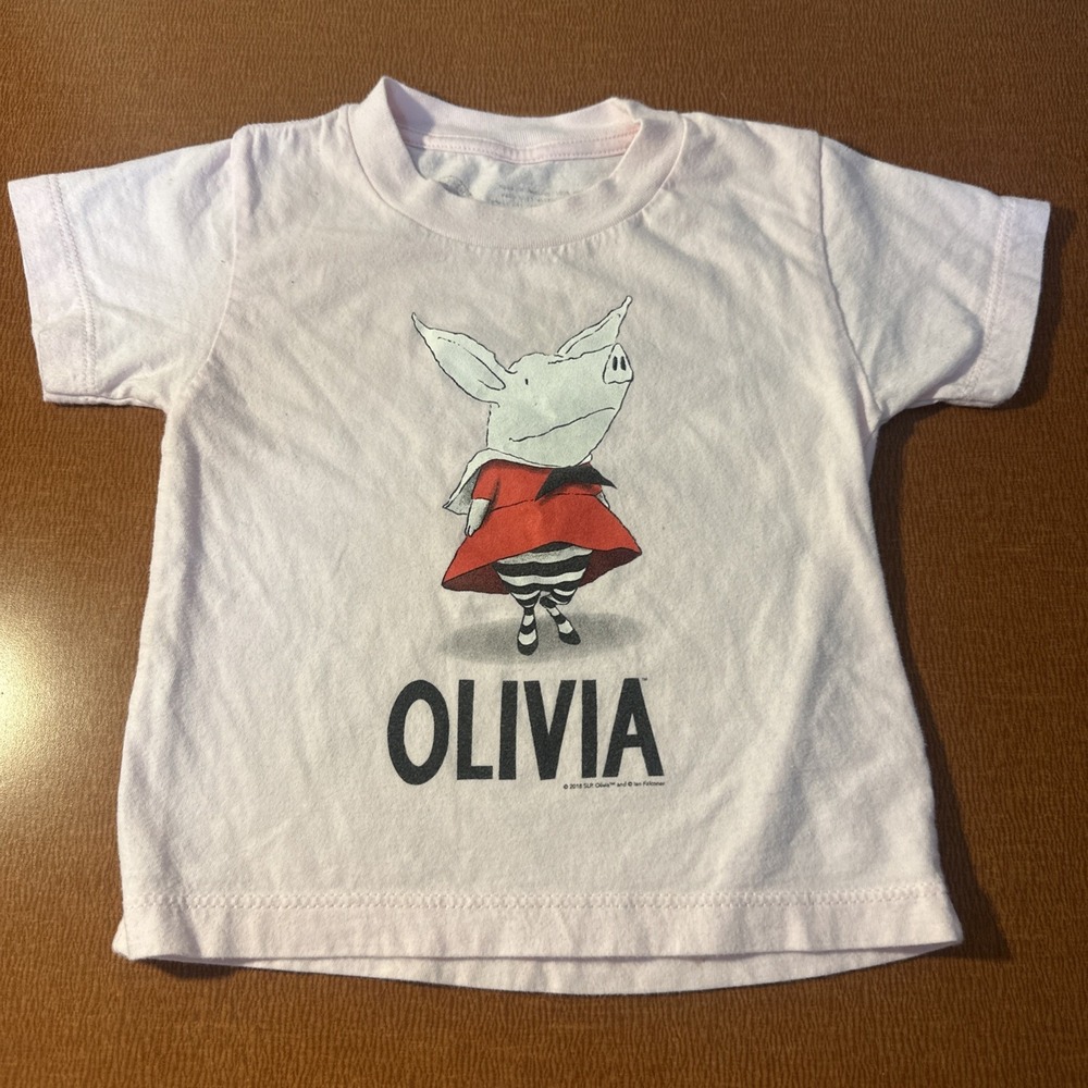 Olivia The Pig Out Of Print Tee Shirt Size‎ 2
